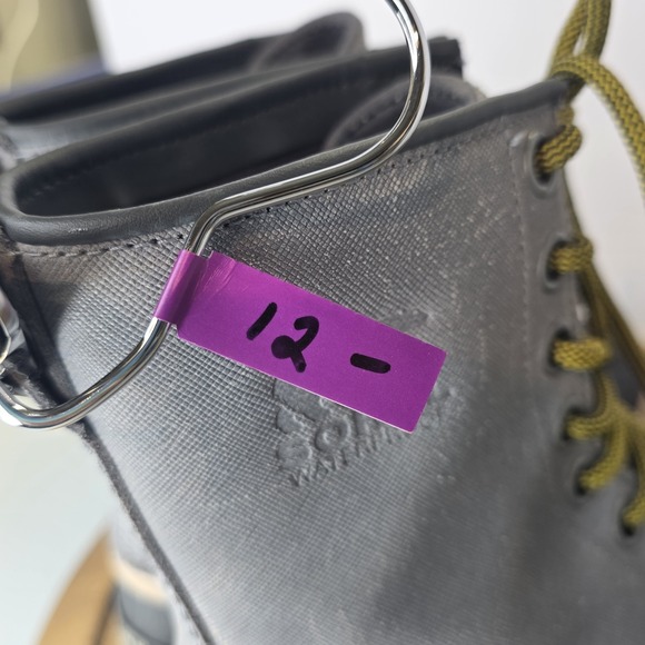 Sorel Women Sz 10 Slimpack 1964 Lace-Up Rain Boots Quarry Antique Moss colorway - Picture 11 of 11